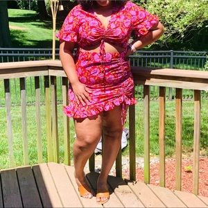 Summer Floral PrettyLittleThings Dress